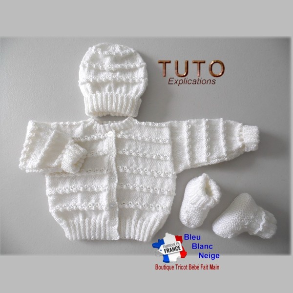 tuto tricot bébé patron à tricoter