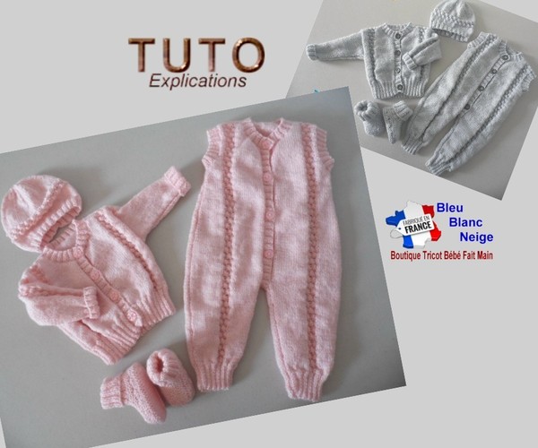 tuto tricot bébé patron à tricoter