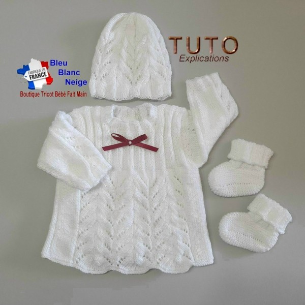 tuto tricot bébé patron à tricoter
