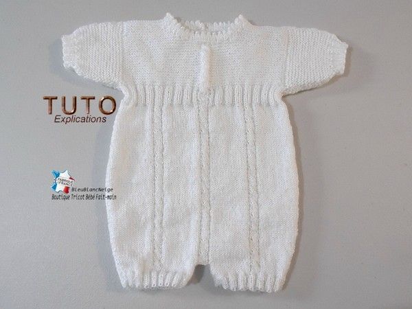 TUTO Tricot Bébé, Tutoriel, Patron Layette Bb à Tricoter Pdf - Centerblog