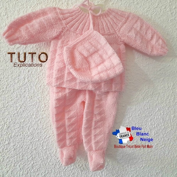 tuto tricot bébé patron à tricoter