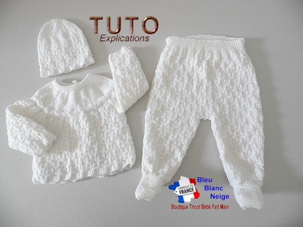 tuto tricot bébé patron à tricoter