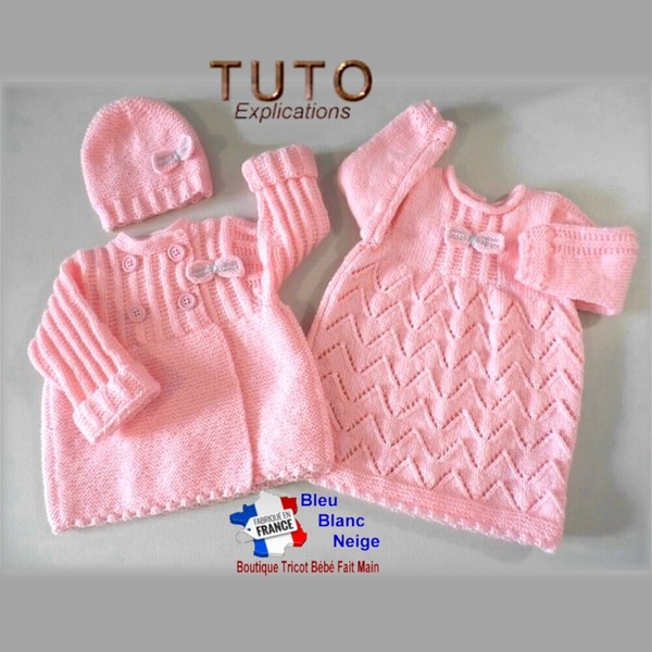 tuto tricot bébé patron à tricoter