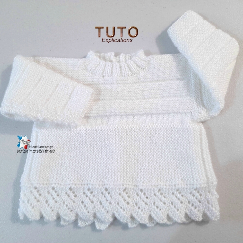 Tuto Tricot B B Tutoriel Patron Layette Bb Tricoter Pdf