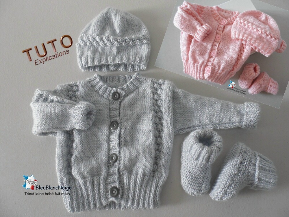 Fiche Tricot B B Explications Tricot Layette Bb Tuto